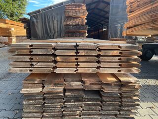 Ca. 60x Douglas Wisselsponning/Halfhoutsrabat, 18x190mm, lengte 500cm